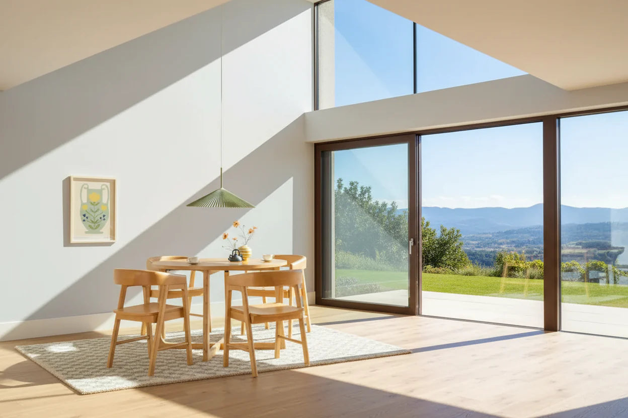 Middlebrook 5 Piece Dining Table Set with Solid Wood Chairs