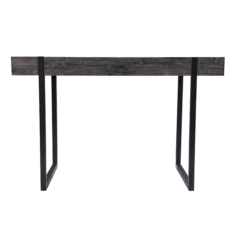 Bureau Hackney en bois noir de transition SEI Furniture