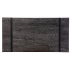 Bureau Hackney en bois noir de transition SEI Furniture