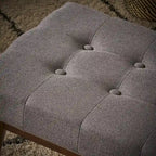 Banc Ottoman en Tissu Capitonnage Flavel de Christopher Knight Home