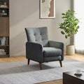 Fauteuil inclinable manuel Aurora Comfy avec base en bois