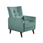 Fauteuil inclinable manuel Aurora Comfy avec base en bois