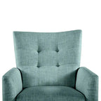 Fauteuil inclinable manuel Aurora Comfy avec base en bois