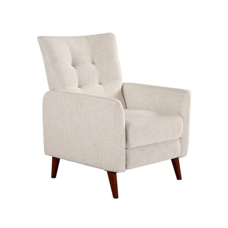 Fauteuil inclinable manuel Aurora Comfy avec base en bois