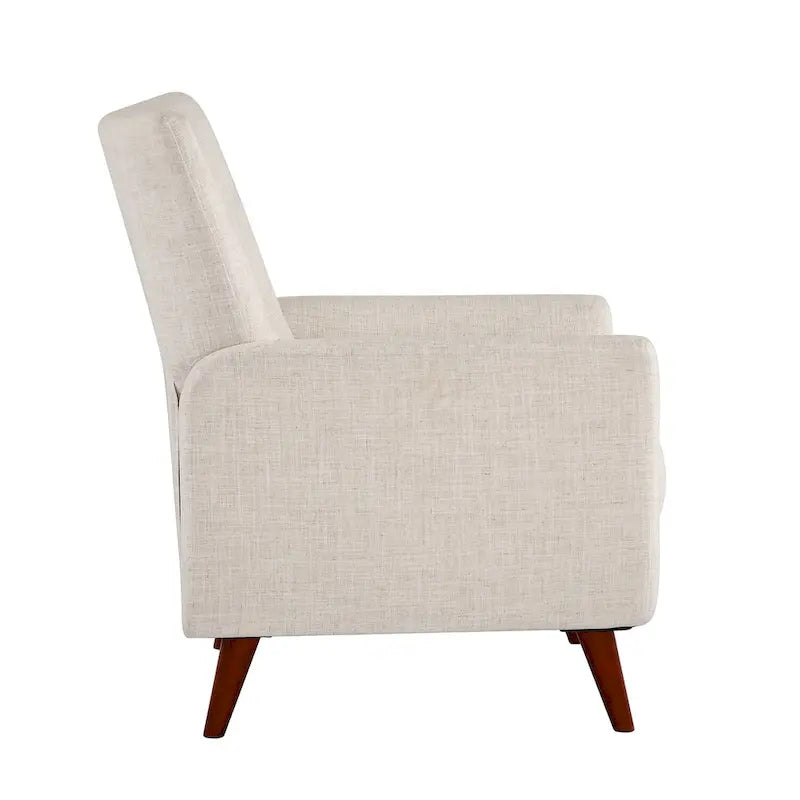 Fauteuil inclinable manuel Aurora Comfy avec base en bois