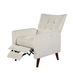 Fauteuil inclinable manuel Aurora Comfy avec base en bois