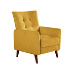 Fauteuil inclinable manuel Aurora Comfy avec base en bois