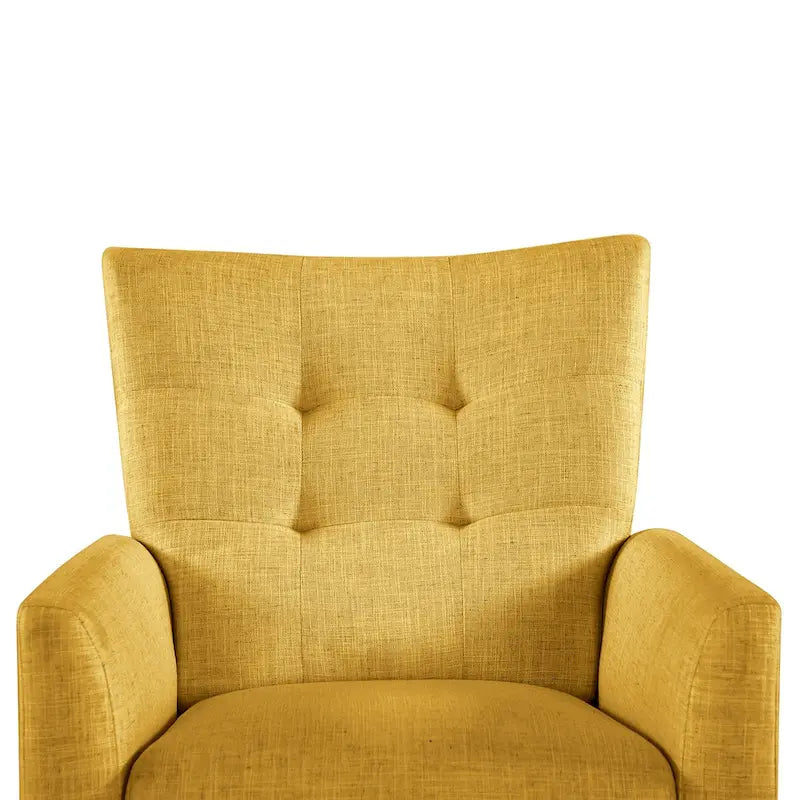 Fauteuil inclinable manuel Aurora Comfy avec base en bois