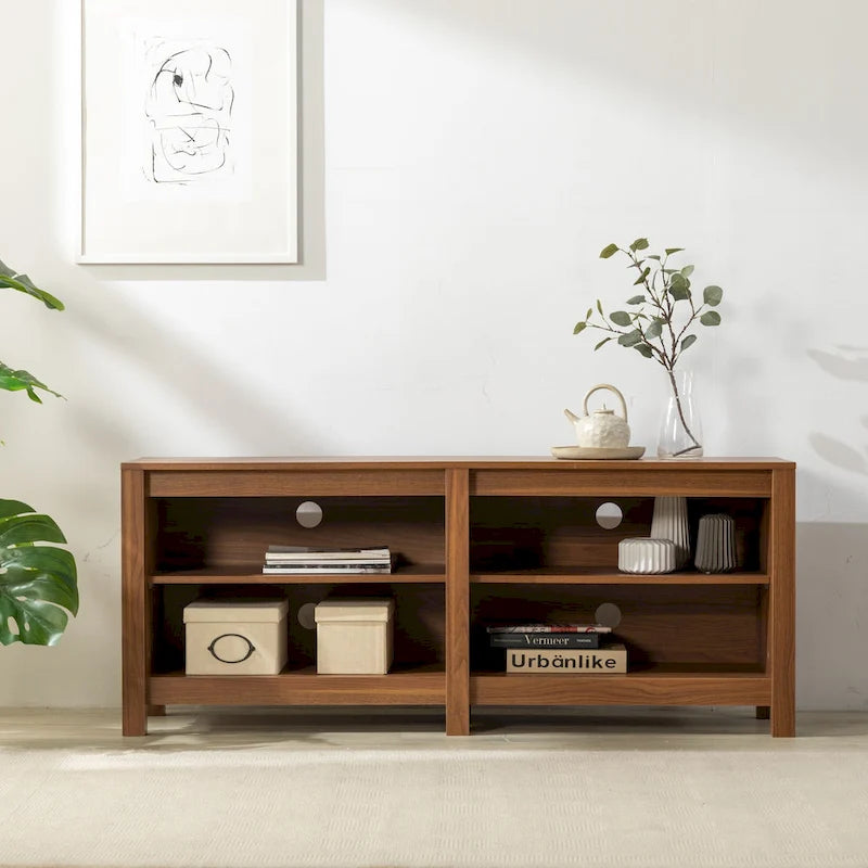 Meuble TV contemporain Priage by ZINUS pour téléviseurs jusqu'à 65 pouces