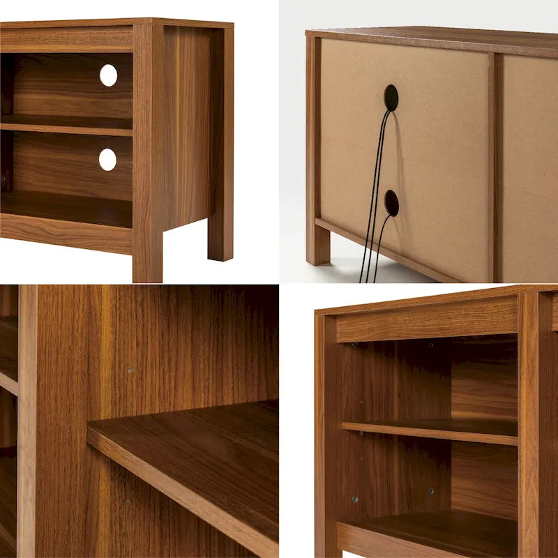 Meuble TV contemporain Priage by ZINUS pour téléviseurs jusqu'à 65 pouces