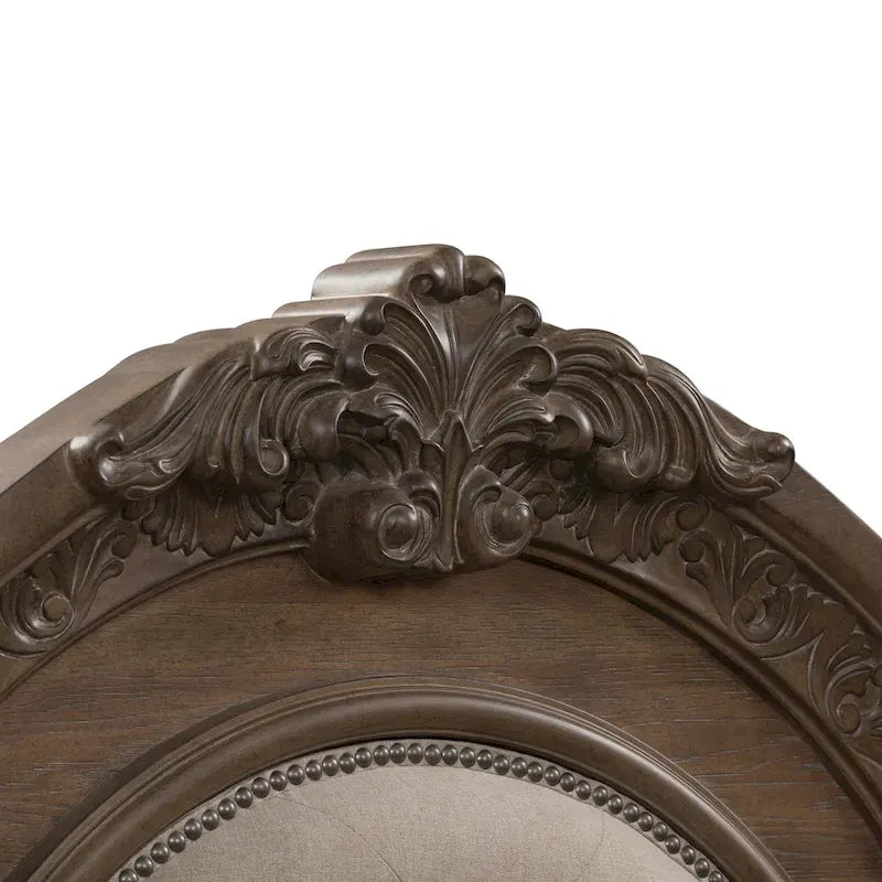 Lit à baldaquin Carlisle Court en finition châtaigne