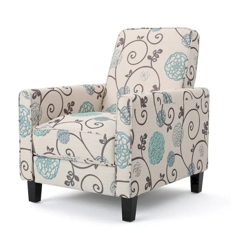 Fauteuil inclinable Darvis Floral Club de Christopher Knight Home