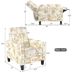 Fauteuil inclinable Darvis Floral Club de Christopher Knight Home