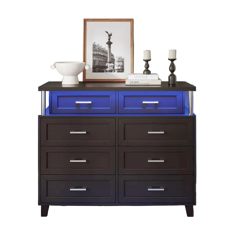 Dresser for Bedroom with 8 Drawer Dresser, Chests of Drawers