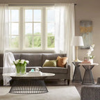 Madison Park Keaton piédestal blanc et noir