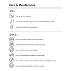 Madison Park Keaton piédestal blanc et noir