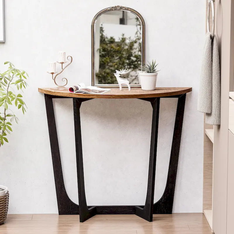 Table d'appoint rustique COZAYH, table basse d'appoint de style campagne française pour la famille, petits espaces