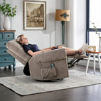 Fauteuils inclinables pivotants surdimensionnés pour homme fort
