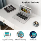 Bureau de travail et d'étude de 120 cm avec 2 tiroirs de rangement