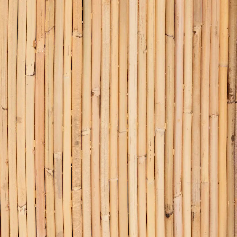 Table basse Miami bohème en rotin clair miel