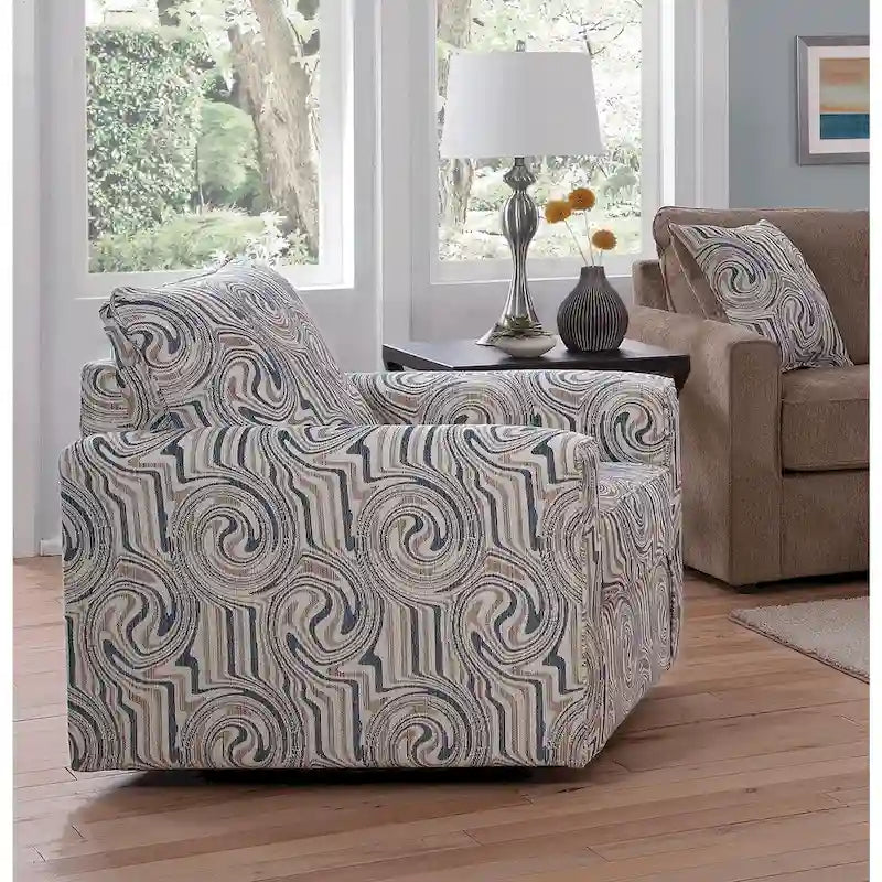 American Furniture Classics Delilah Model 8-03SOA-AC23V2 Swivel Accent Chair